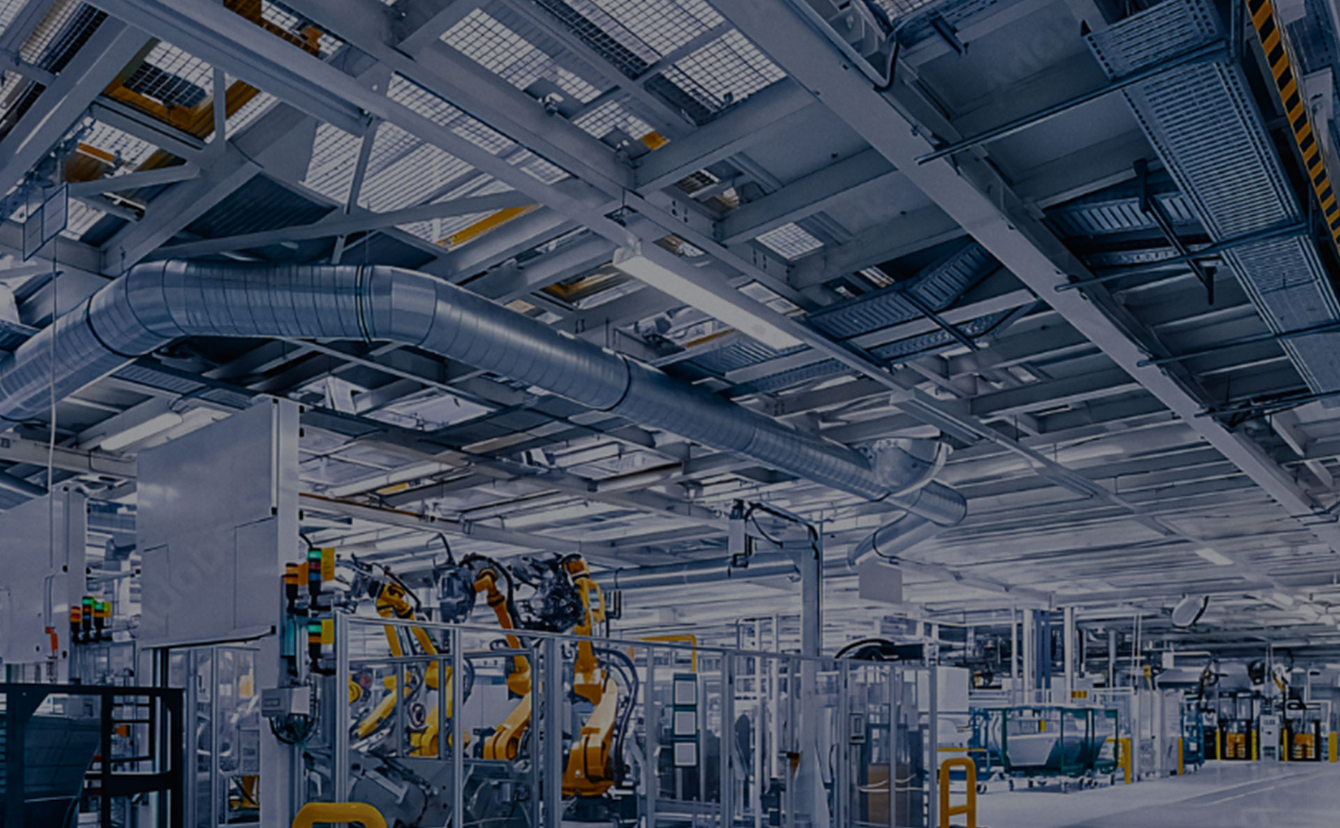 Impianto industriale con strutture PROMETEK